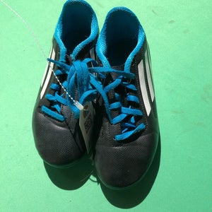 Black Used Youth Size 2.0 Molded Adidas Cleats