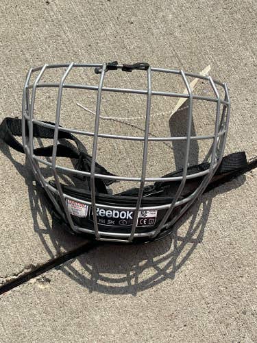 Used Small Reebok 5K Cages, Visors & Shields