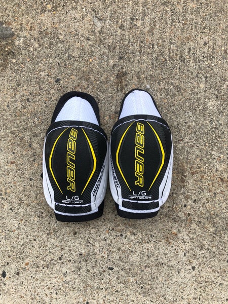 Used Youth Bauer Supreme S170 Hockey Elbow Pads (Size: Large)