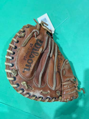 Used Wilson Left Hand Throw Catcher's Glove