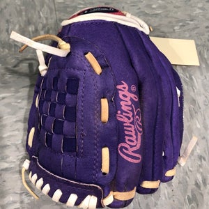 Used Rawlings Sure Catch Right Hand Throw Softball Glove 10"
