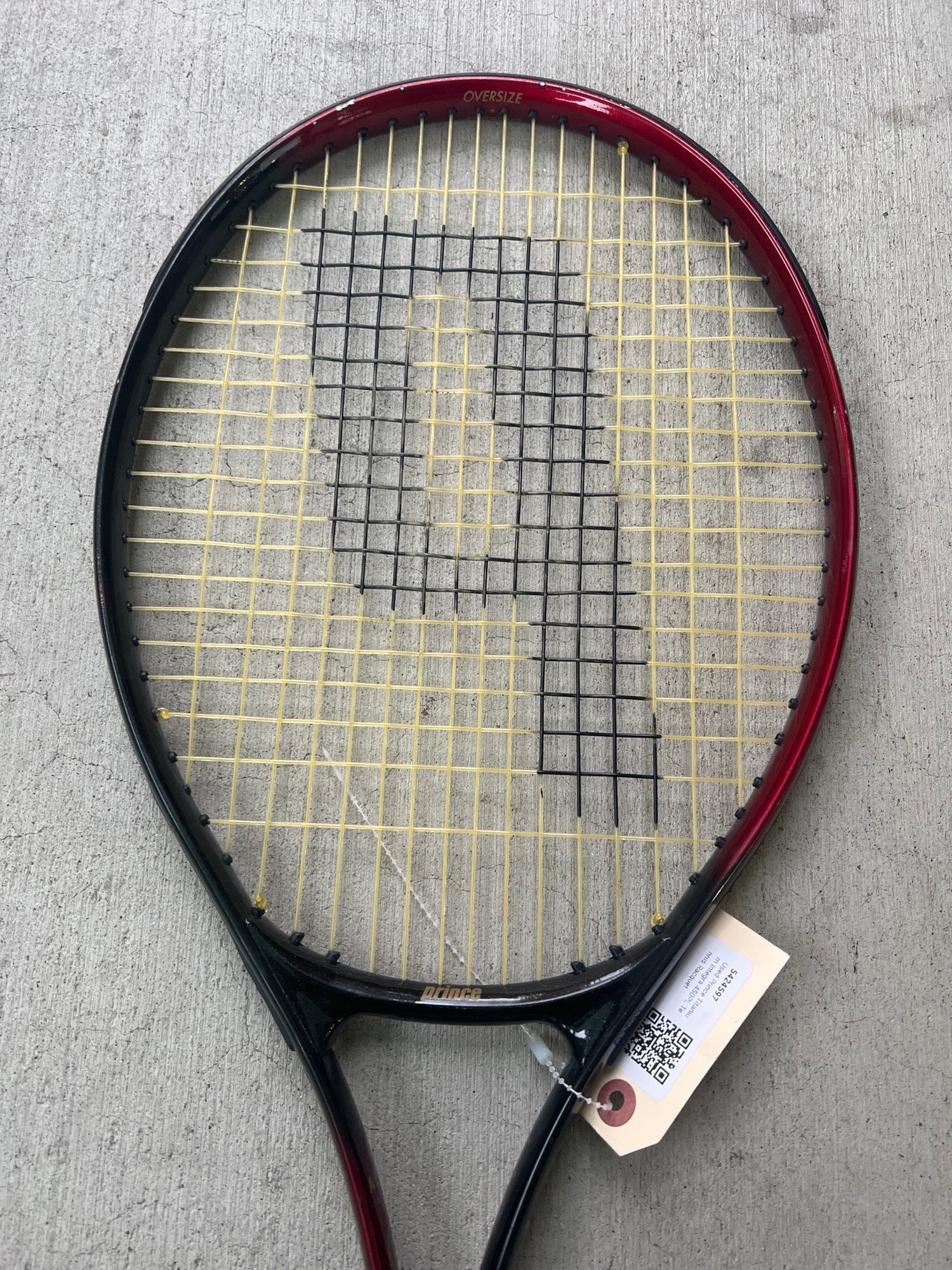 Used Prince Titanium Integra 450PL Tennis Racquet SidelineSwap