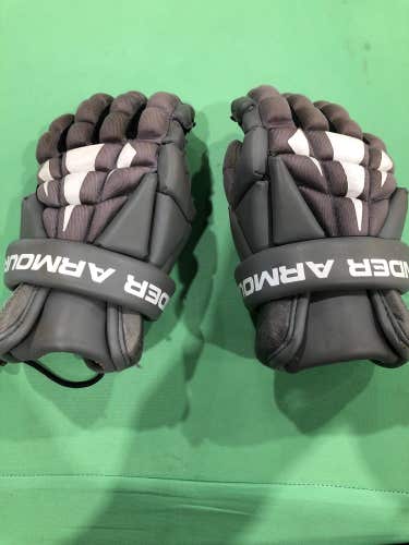 Used Under Armour Strategy Lacrosse Gloves 8"