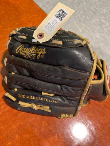 Used Rawlings Highlight Series Right Hand Throw Baseball Glove 11.5"