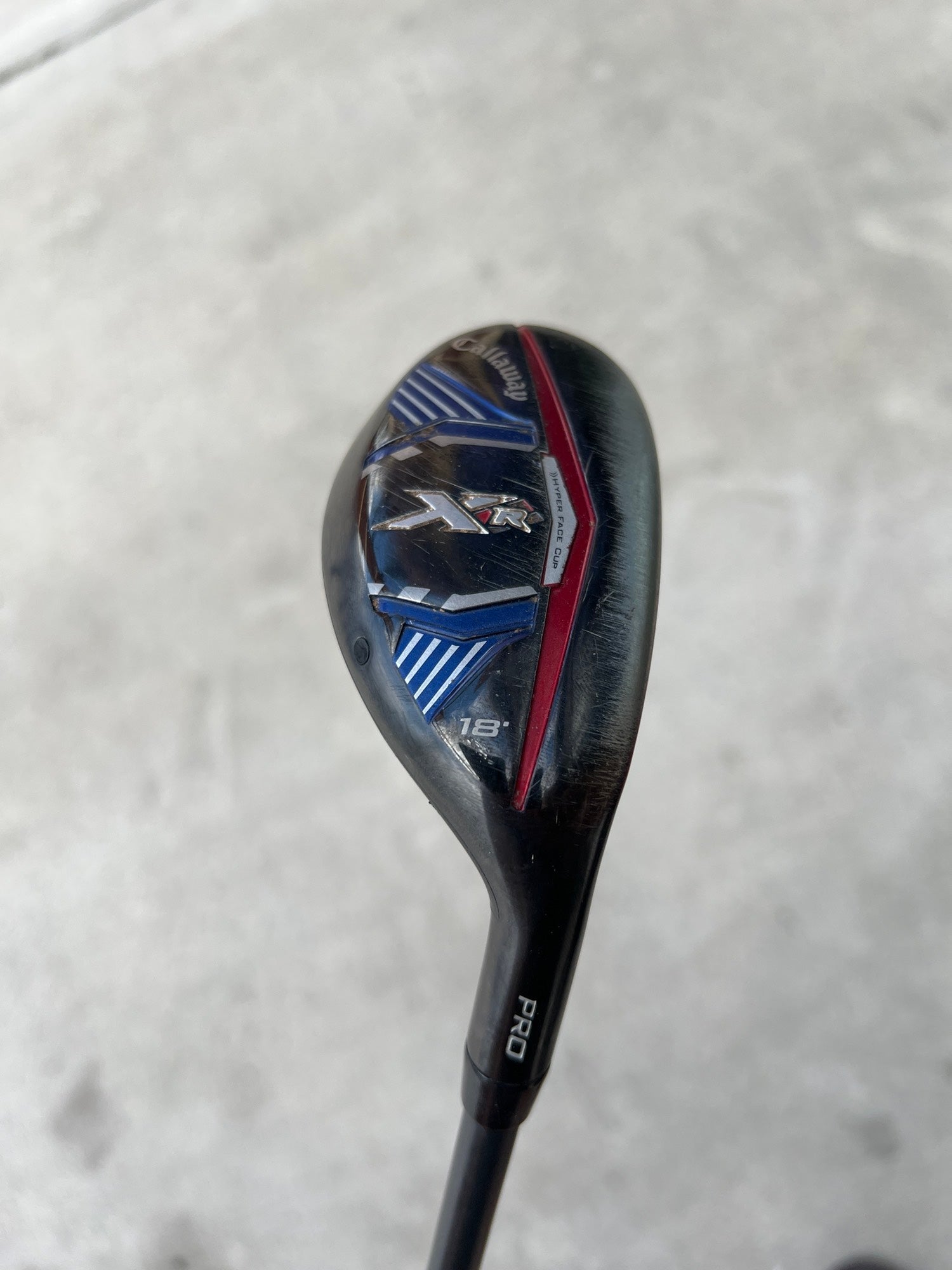 Used Men's Callaway XR Pro Right Fairway Wood Stiff 18 | SidelineSwap