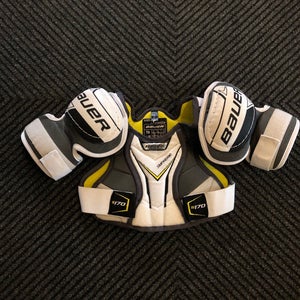 Used Youth Large Bauer Supreme S170 Shoulder Pads Retail