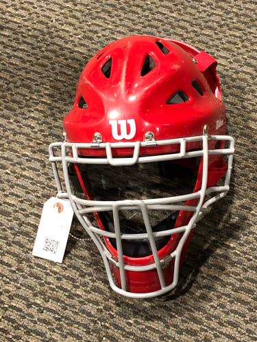 Used Wilson Catcher's Mask size 6 3/8-7 1/8