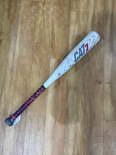 Used USSSA Certified Marucci CAT 7 Alloy Bat -10 16OZ 26"