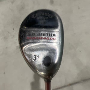 Used Men's Callaway Big Bertha Heavenwood Right Hybrid 3H