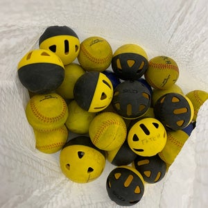 Used Assorted Training Balls