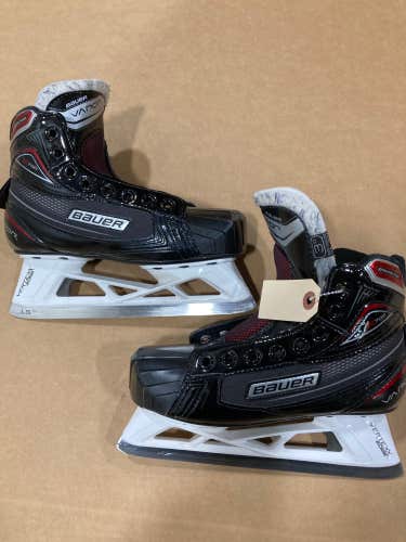 Junior Used Bauer Vapor X700 Hockey Goalie Skates D&R (Regular) Retail 3.0