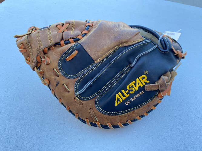 Used All Star CM3030 Catcher Baseball Glove