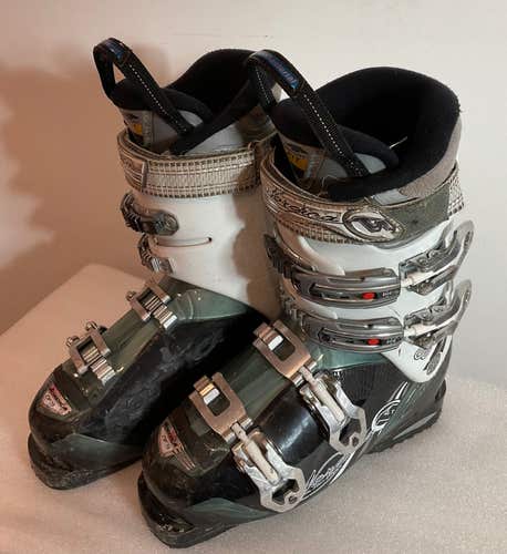 Used Women's Nordica All Mountain Cruise Ski Boots Size 24.5 (SY1293)
