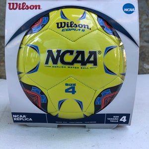 Used Wilson Copia II NCAA Replica Soccer Ball - Size: 4