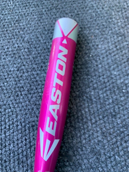 Used Easton Pink Sapphire Alloy Bat -10 19OZ 29"