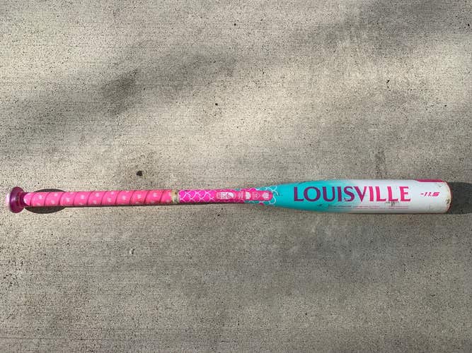 Used Louisville Slugger Diva Alloy Bat -11.5 16.5OZ 28"