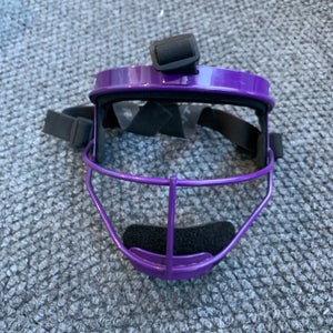 Used Purple Rip-It Softball face guard