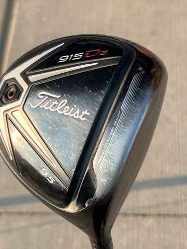 Used Men's Titleist 915D2 Right Driver Regular 9.5