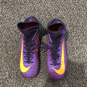 Purple Used 4.0 (W 5.0) Molded Nike Mercurial Superfly Cleats