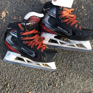 Junior Used Bauer Vapor X2.9 Hockey Goalie Skates D&R (Regular) 4.5
