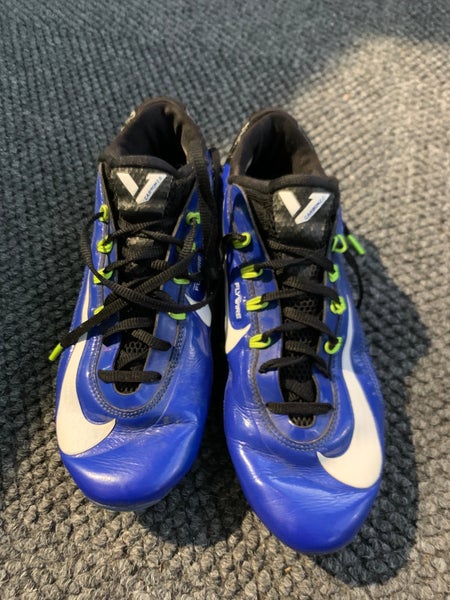 Used Men's Men's 8.5 (W 9.5) Molded Nike Vapor FLYWEAVE Mid Top Cleats