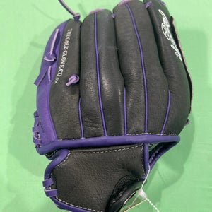Used Rawlings Sure Catch Right Hand Throw Softball Glove 11.5"