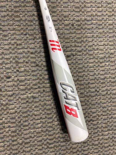 Used USSSA Certified Marucci CAT 8 Alloy Bat -8 22OZ 30"