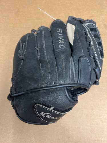 Used Easton Rival Right Hand Throw Outfield Baseball Glove 13"
