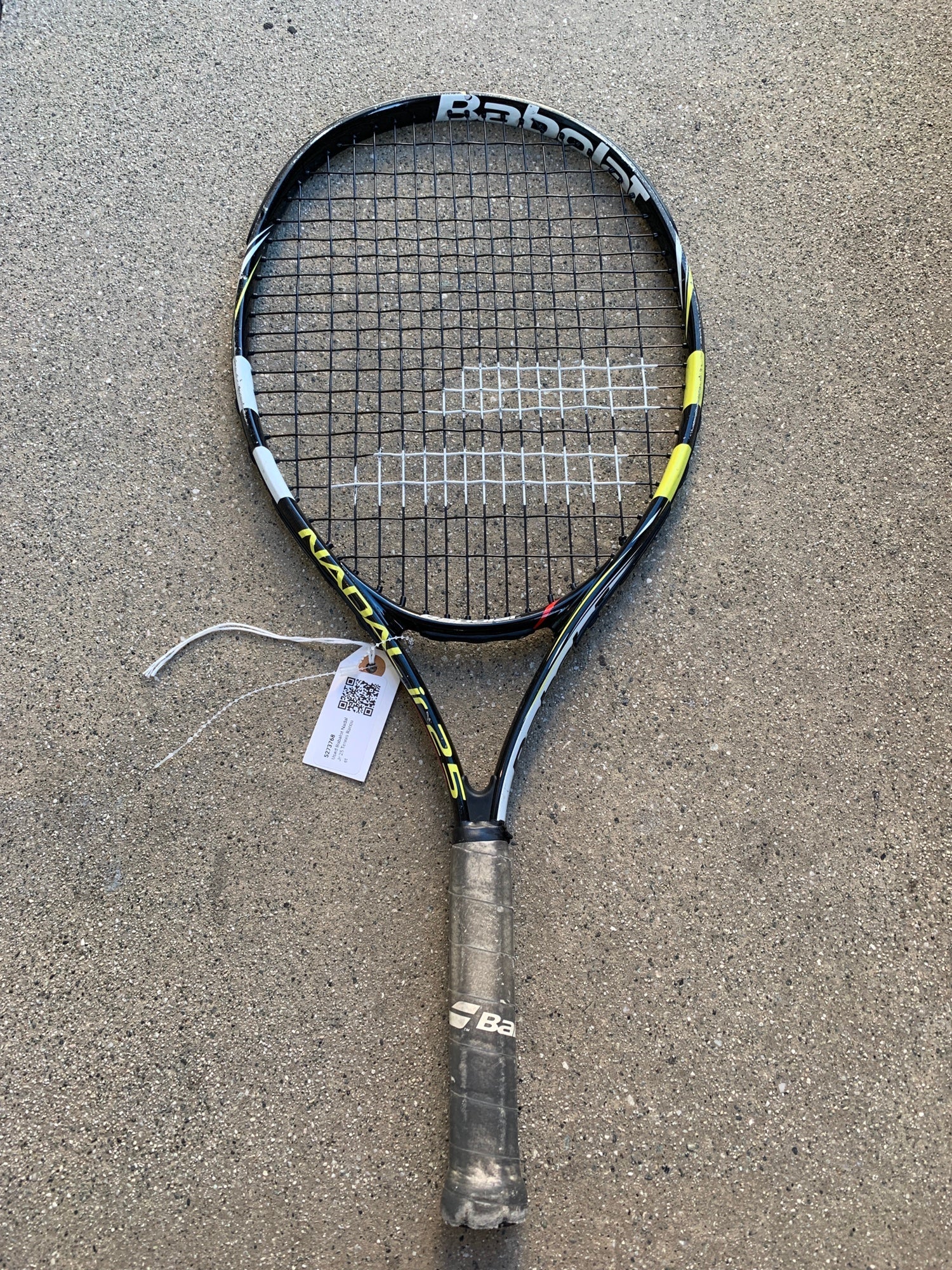 Used Babalot Nadal Jr 25 Tennis Racquet SidelineSwap