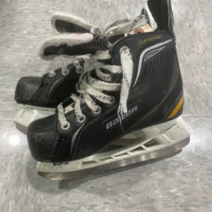 Youth Used Bauer Supreme 120 Hockey Skates D&R (Regular) 13.0Y