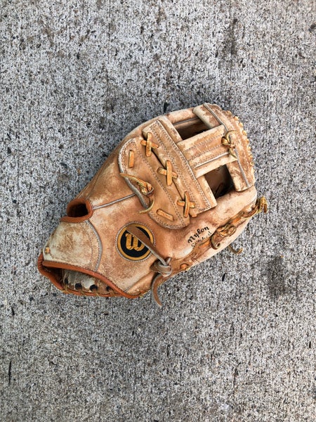 GANT DE SOFTBALL, gant de baseball en cuir antique droitier