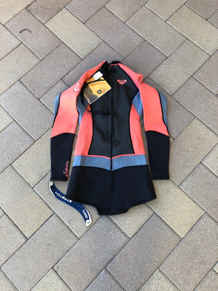 NEW - Realon Springsuit 3-XL Wetsuit, Black/Gray