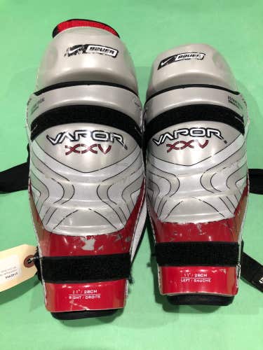 Used Bauer Vapor XXV Shin Pads