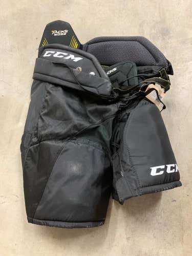 Junior Used Large CCM Tacks 5092 Hockey Pants