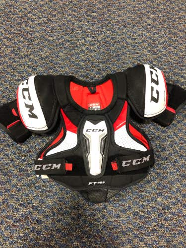Used Junior Small CCM Jetspeed FT485 Shoulder Pads