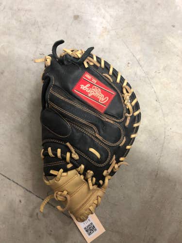 Used Rawlings Gg elite Right Hand Throw Catcher's Glove 32.5"
