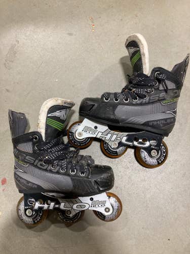 Used Mission Inhaler AC7 Inline Skates E&W (Wide) 11.0