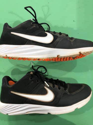 Black Adult Used Men's 12.0 (W 13.0) Nike Turf Shoes
