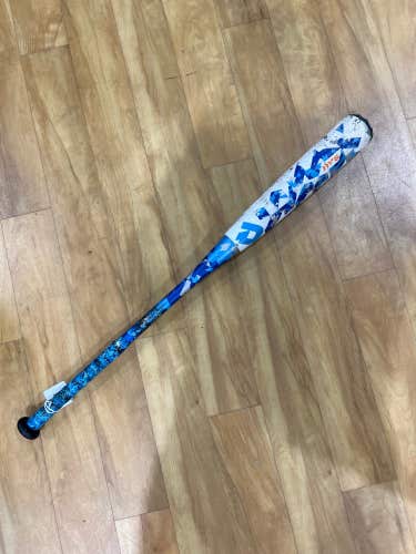 Used BBCOR Certified DeMarini NVS Alloy Bat -3 30OZ 33"