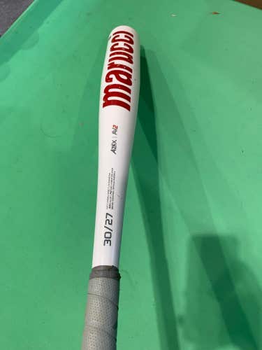 Used BBCOR Certified Marucci CAT 7 Alloy Bat -3 27OZ 30"