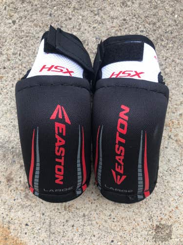 Used Youth Easton Synergy HSX Hockey Elbow Pads (Size: Large)