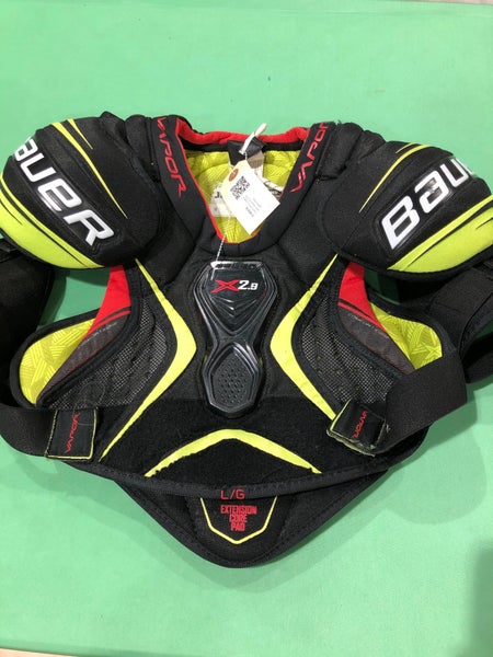 Used Junior Large Bauer Vapor X2.9 Shoulder Pads