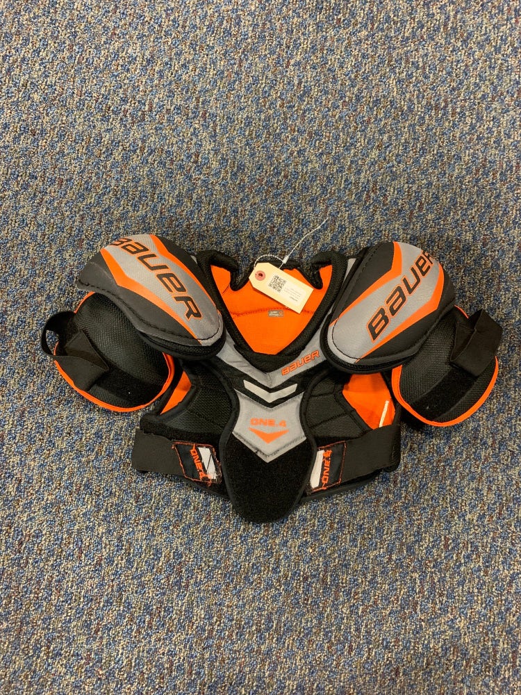 Used Junior Small Bauer Supreme One.4 Shoulder Pads