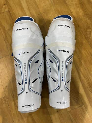 Used Bauer Nexus N7000 Shin Pads