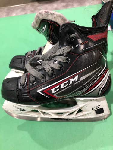 Junior Used CCM JetSpeed FT470 Hockey Skates D&R (Regular) 2.5