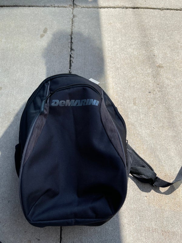 Black Used DeMarini Baseball Bag
