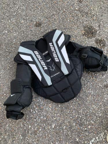 Used Large Bauer Classic Goalie Chest Protector
