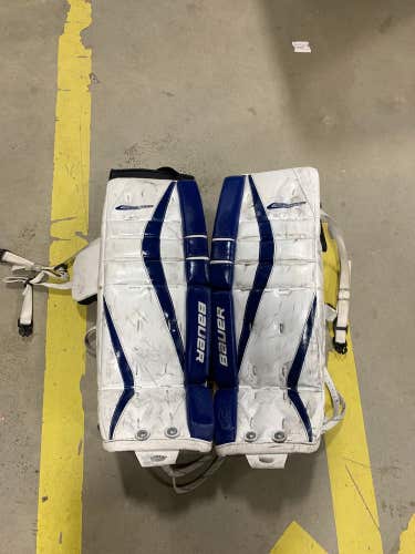Used 26" Bauer Reactor 5000 Goalie Leg Pads Retail