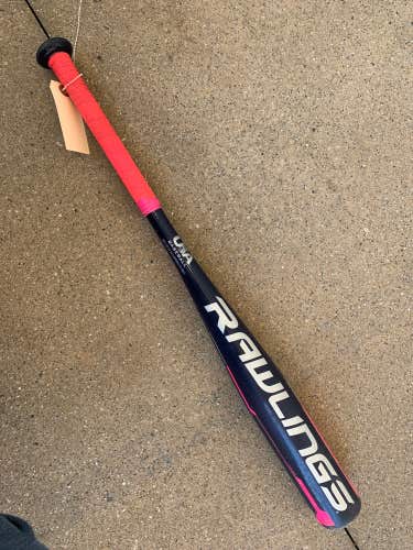 Used USABat Certified Rawlings Quatro Alloy Bat -13 12OZ 25"
