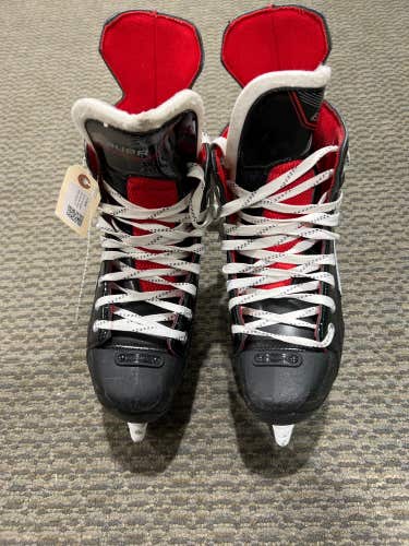 Senior Used Bauer Nsx Hockey Skates D&R (Regular) 9.5